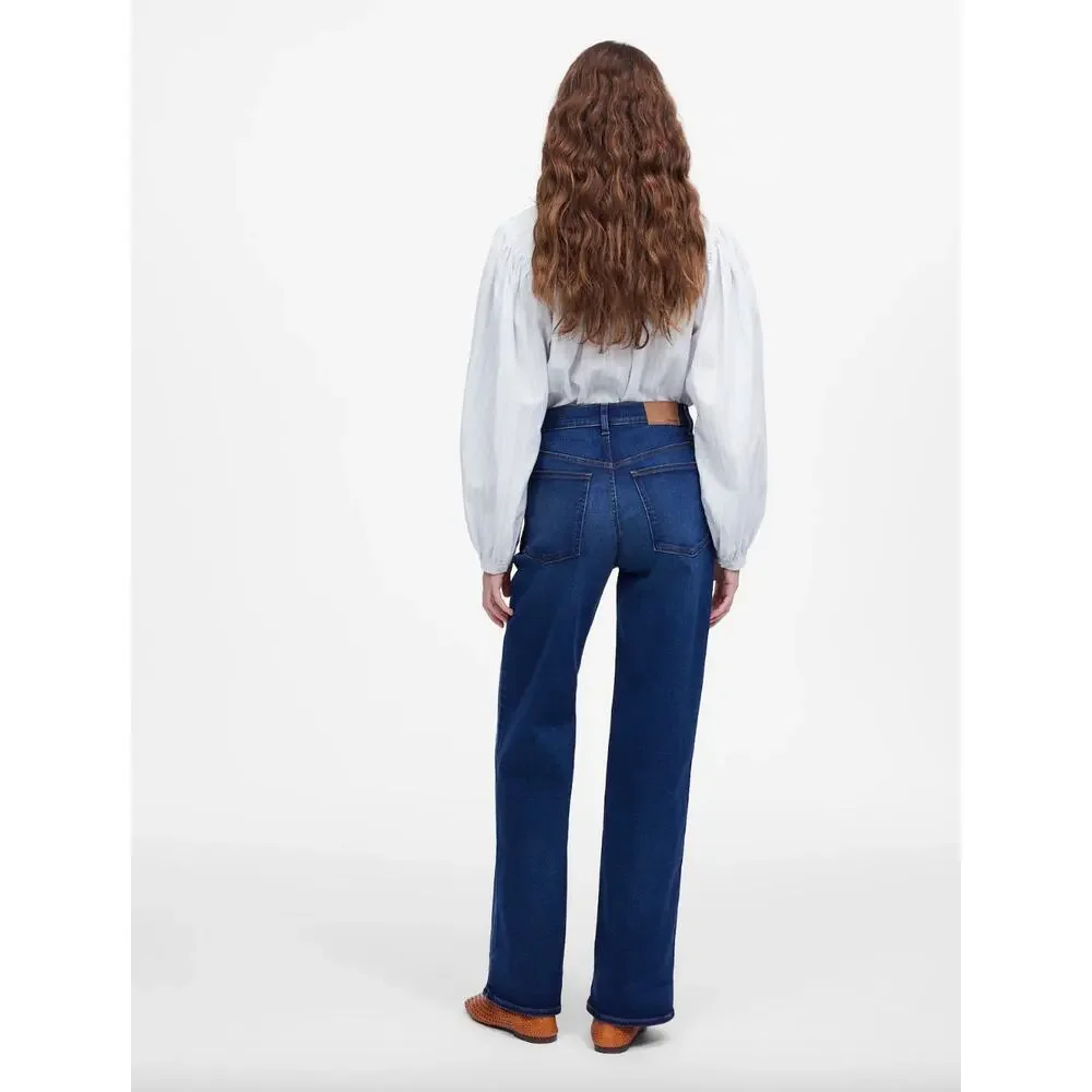 Madewell The Perfect Vintage Wide Leg Jean Pipestone Wash Blue US 27 NWT - Picture 4 of 15
